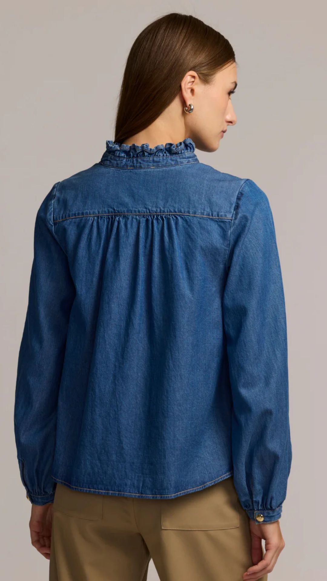 Vanessa Long Sleeve Denim Shirt