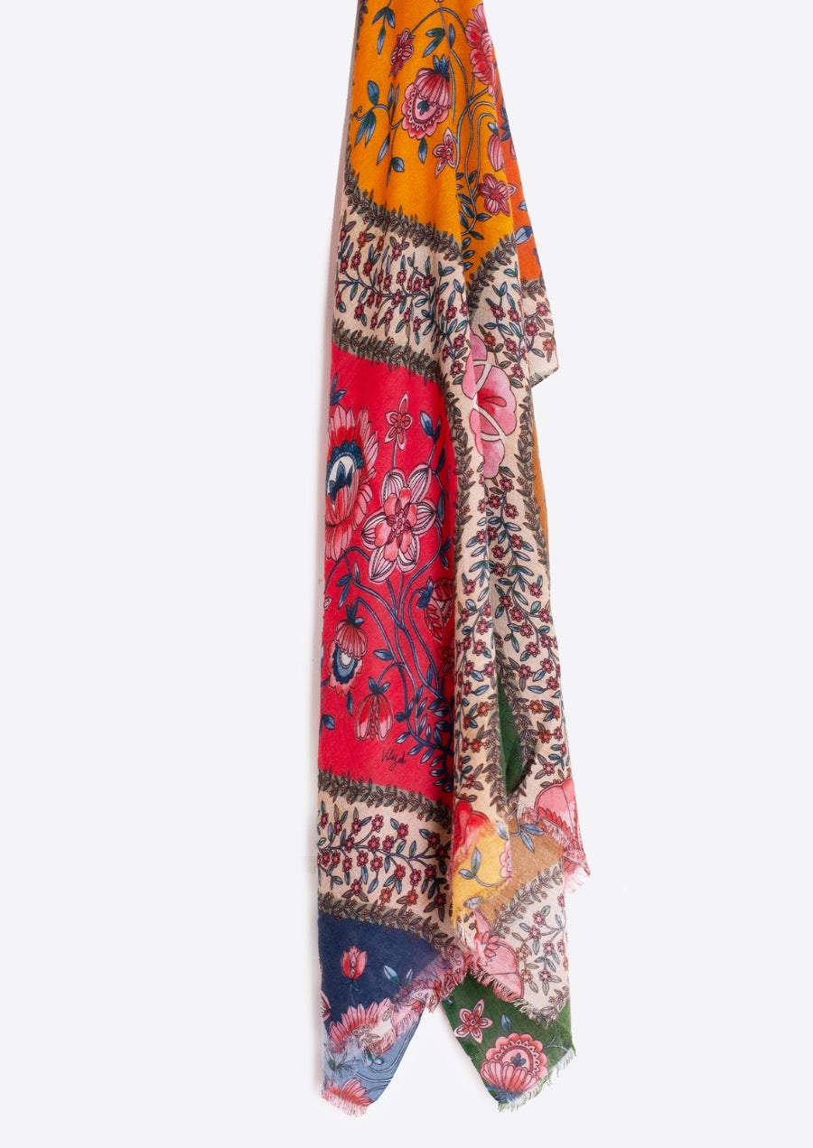Foulard Flower Print