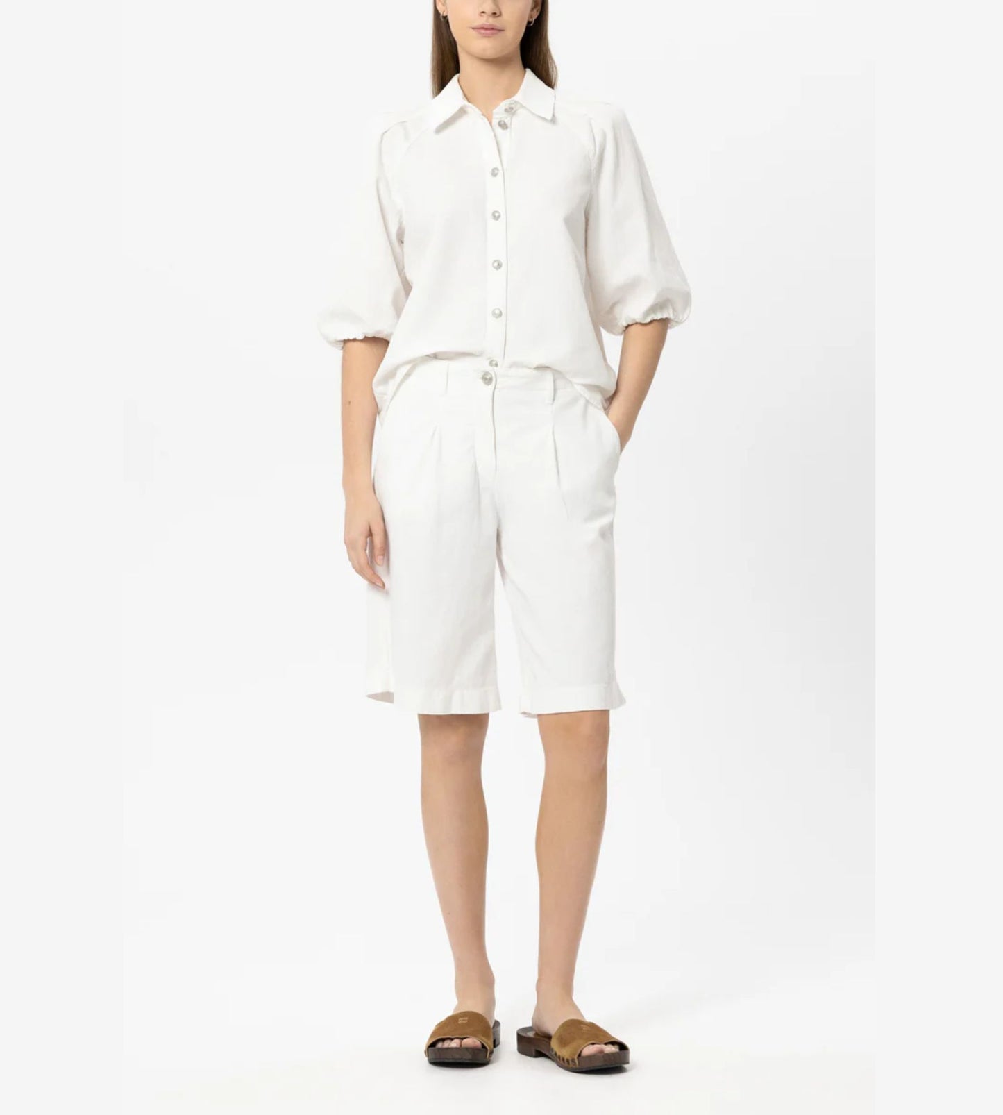 Linen Blend Blouse