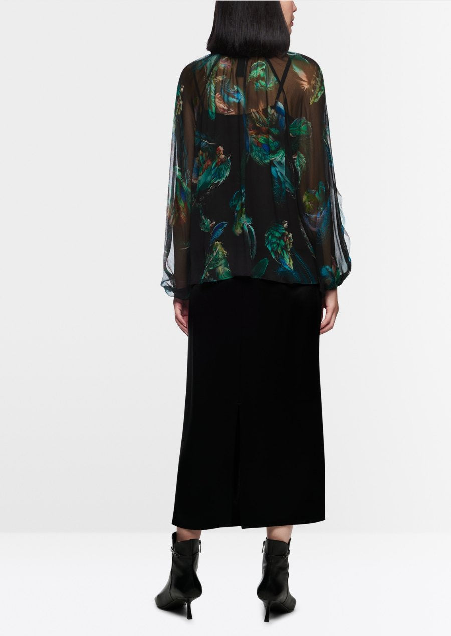 Transparent Viscose Blouse