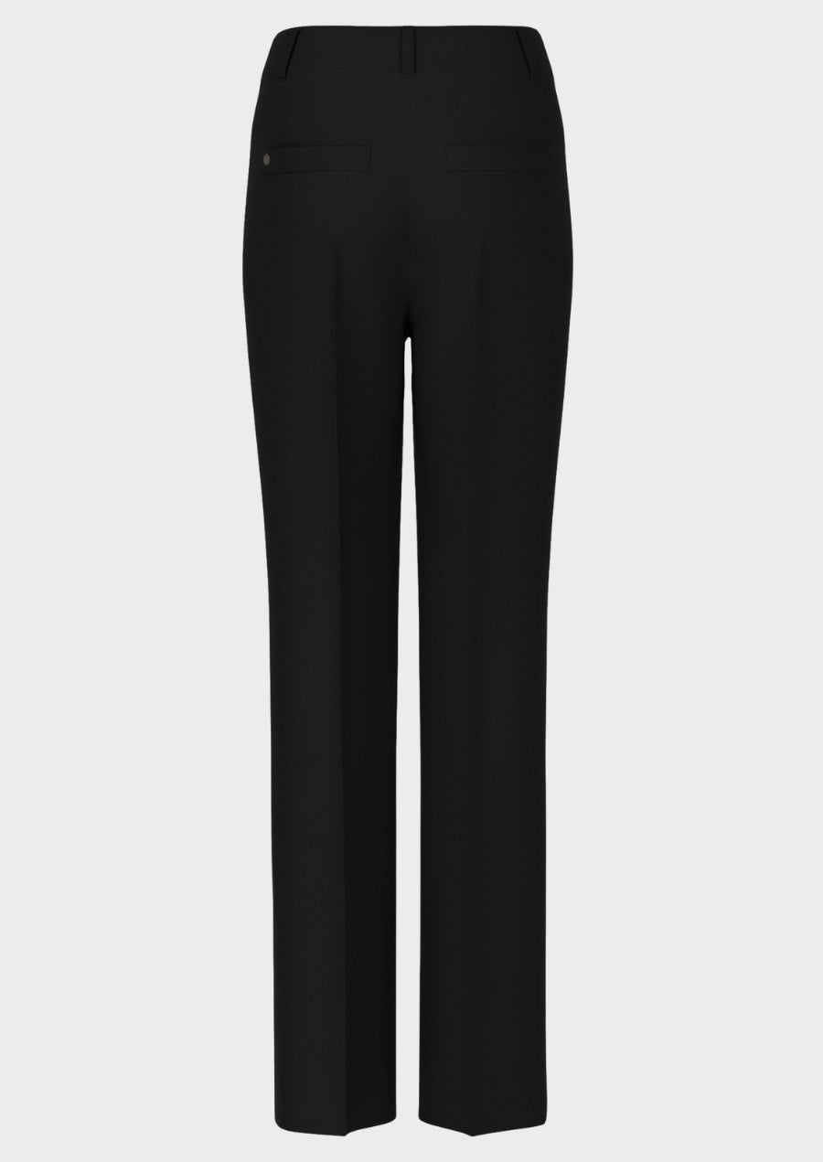 High-Waist FAID Trousers with Piping