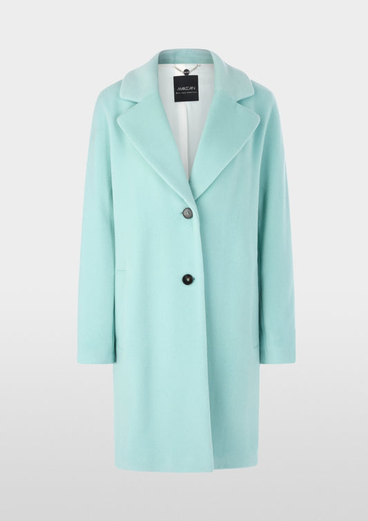 Wide Coat in Alpaca Wool Blend