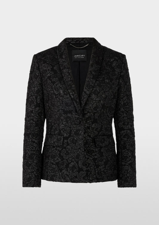 Blazer with Floral Pattern