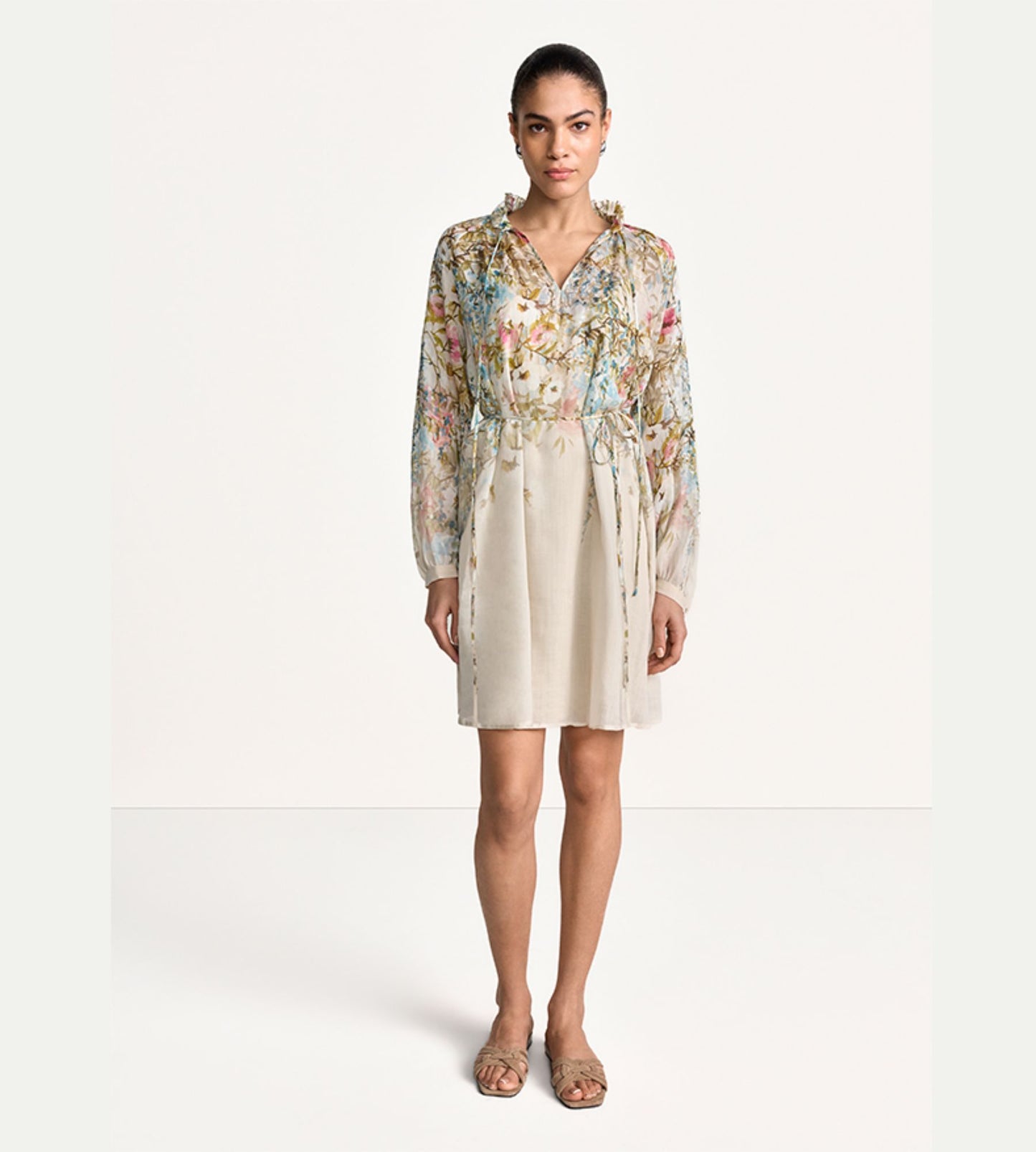 Dress with Floral Print