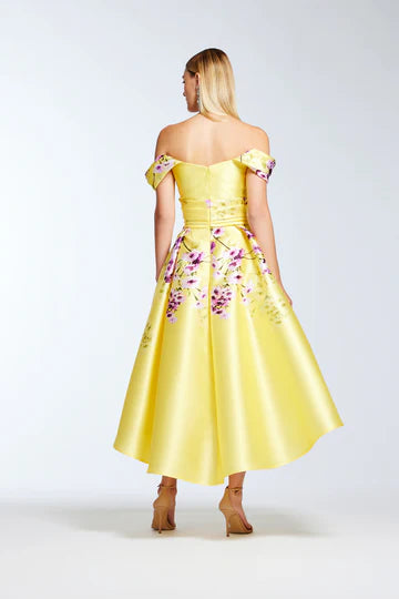 High-Low Floral Dress #F4459