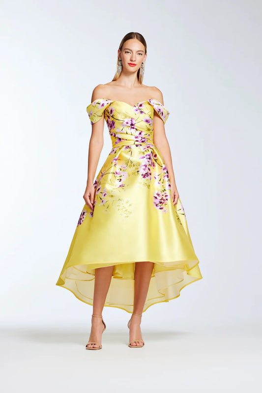 High-Low Floral Dress #F4459