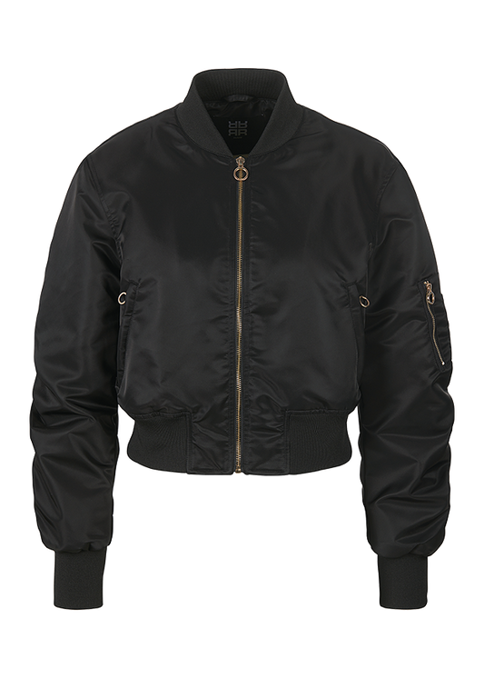 Cropped Blouson Jacket