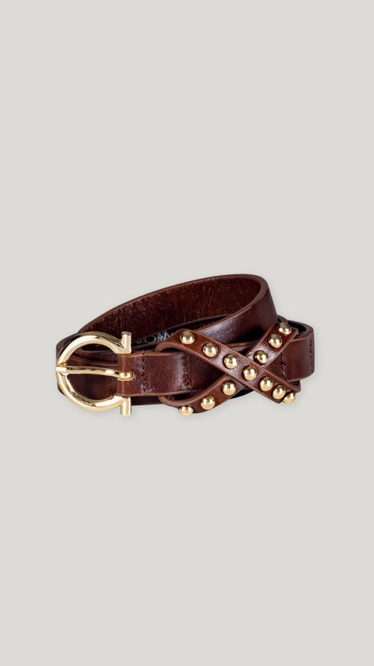 Belt with Studded Details