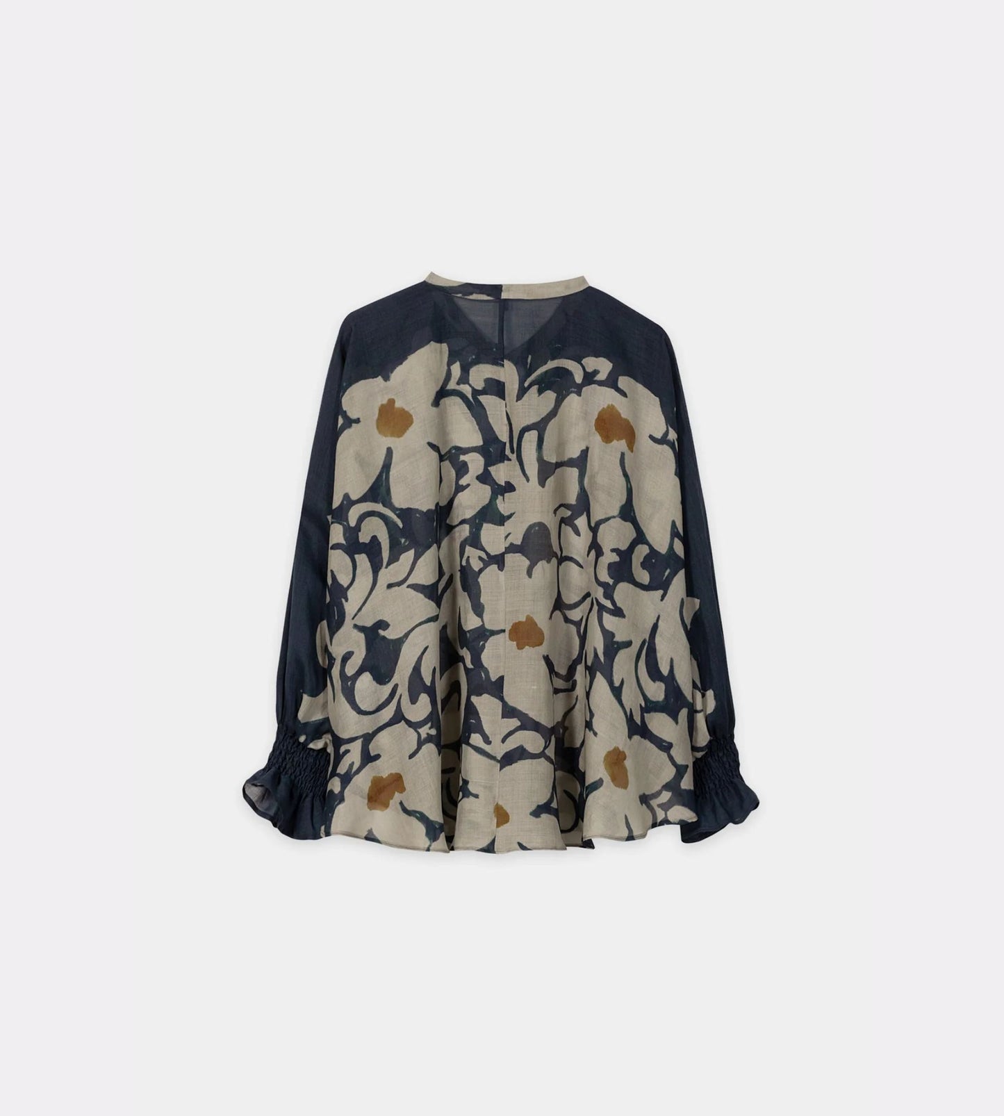 Blouse with Flower Print