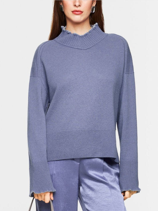 Sweater with Ruffle Details