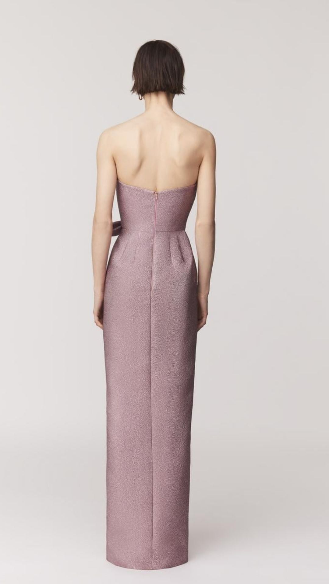 Audrey+Brooks #6731 Pink Strapless Gown