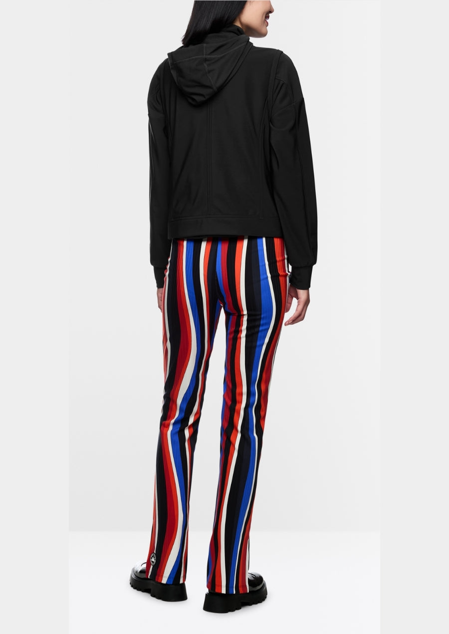 Sweater with Stand-Up Neck and Pockets