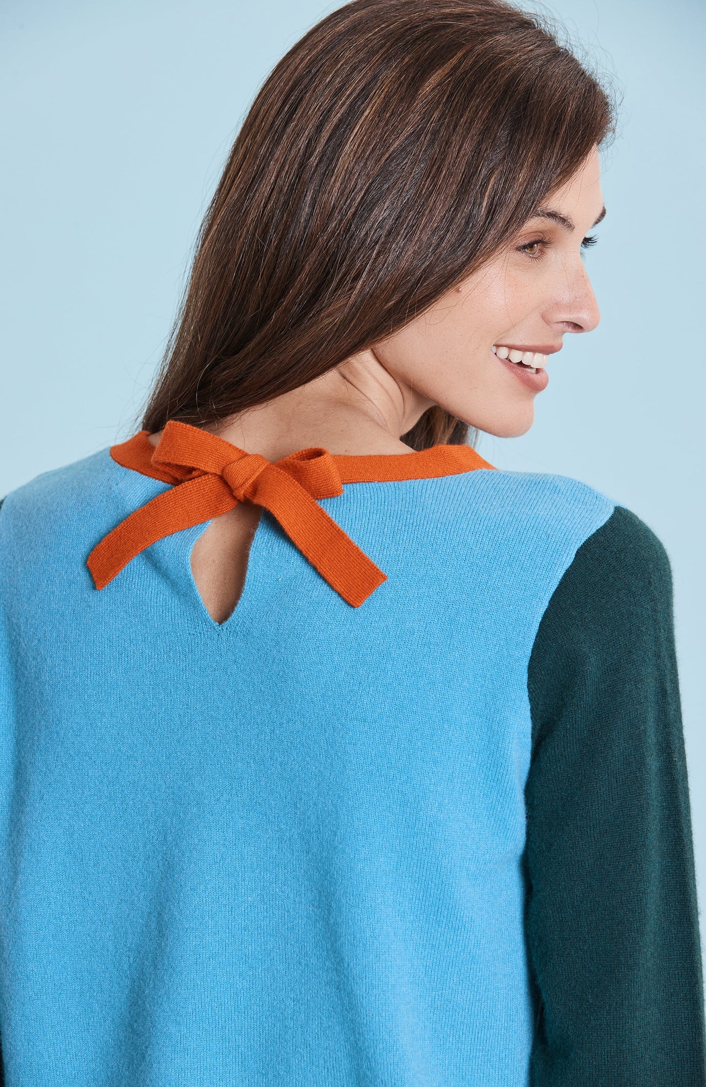 Cashmere Colorblock Sweater