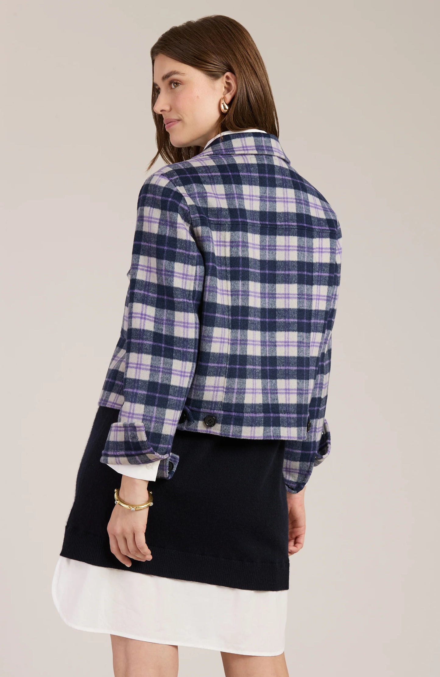 Mallory Plaid Jacket