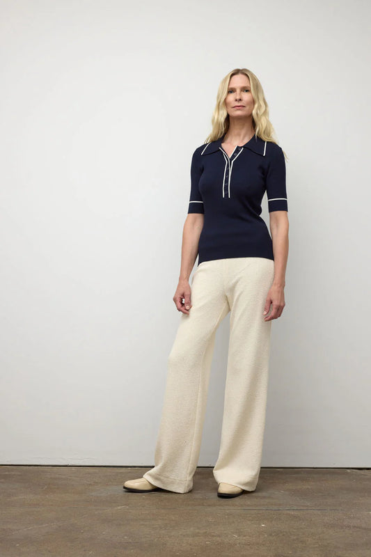 S26K2027-Short Sleeve Polo- Navy