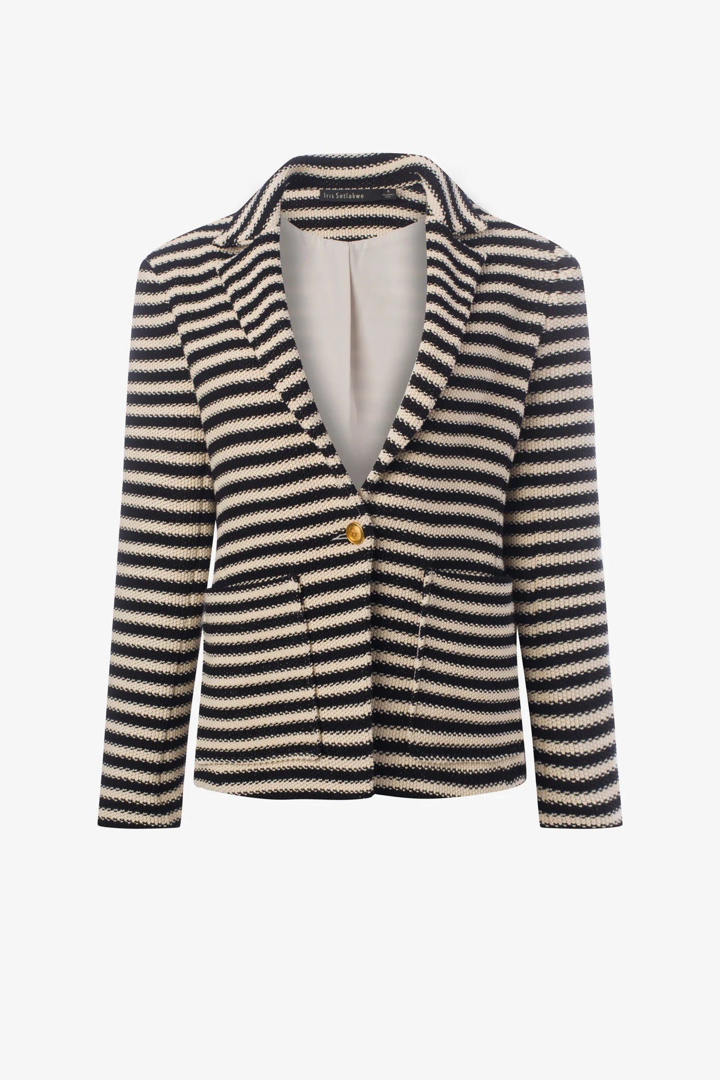 Notch Collar Jacket Patch Pockets