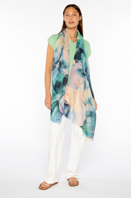 Femme Floral Print Scarf