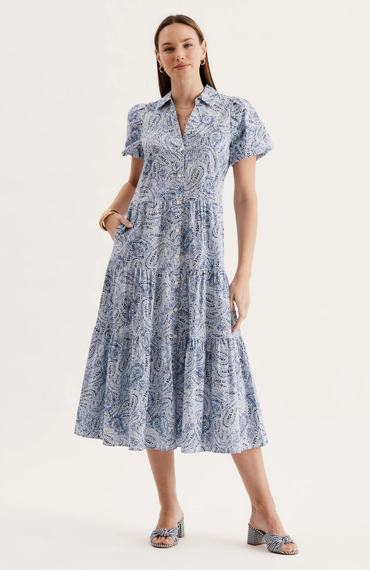 Olivia Paisley Maxi Dress