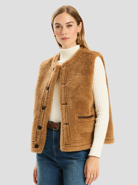 Hyland Reversible Sherpa Vest