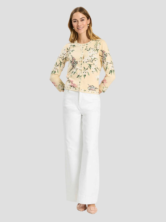24101EE-Cindy Starling Floral Cardigan
