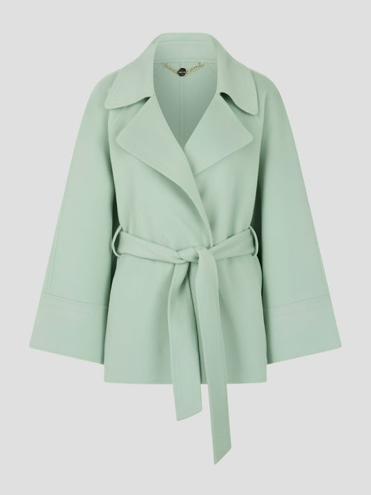 Marc Cain #BC1204W33 Short Wool Coat