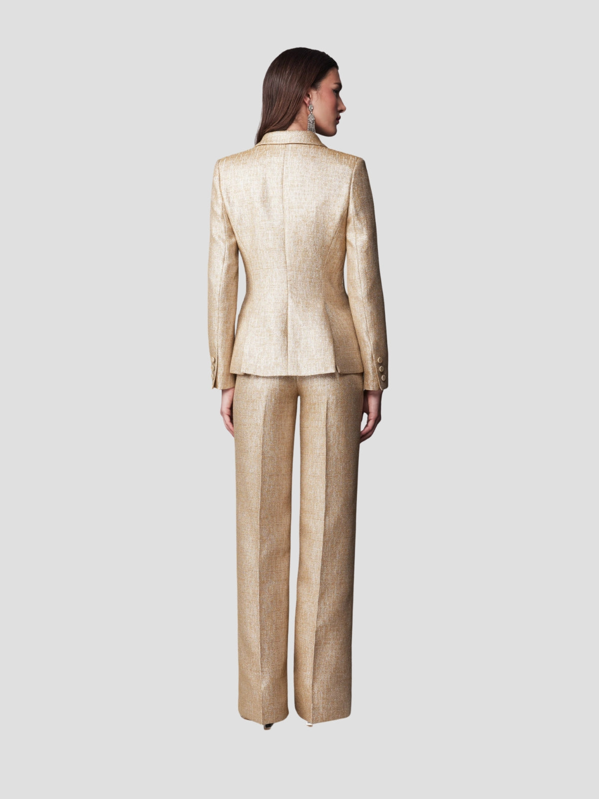 Gold 3 Piece Suit