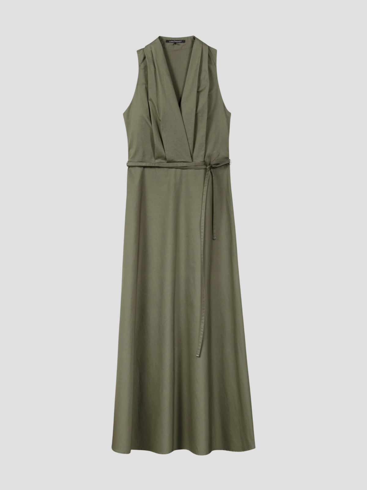 Gabardine Halterneck Dress