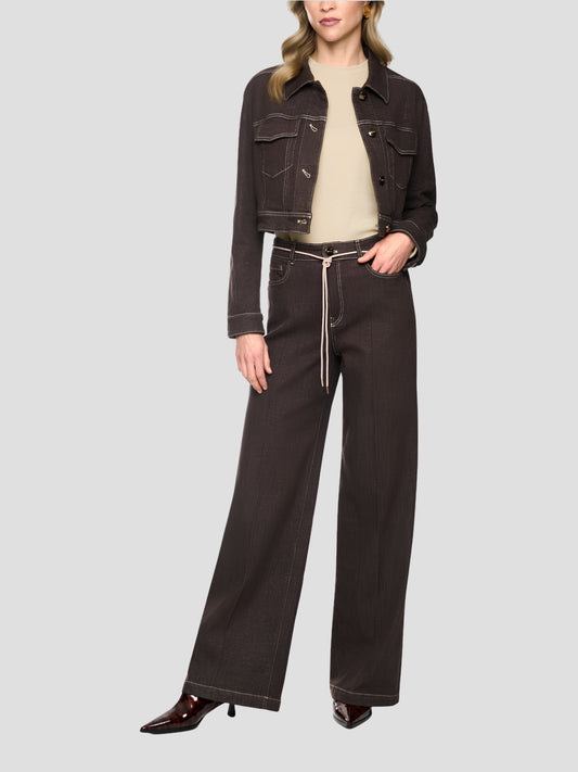 WARRI Jeans with Contrasting Details