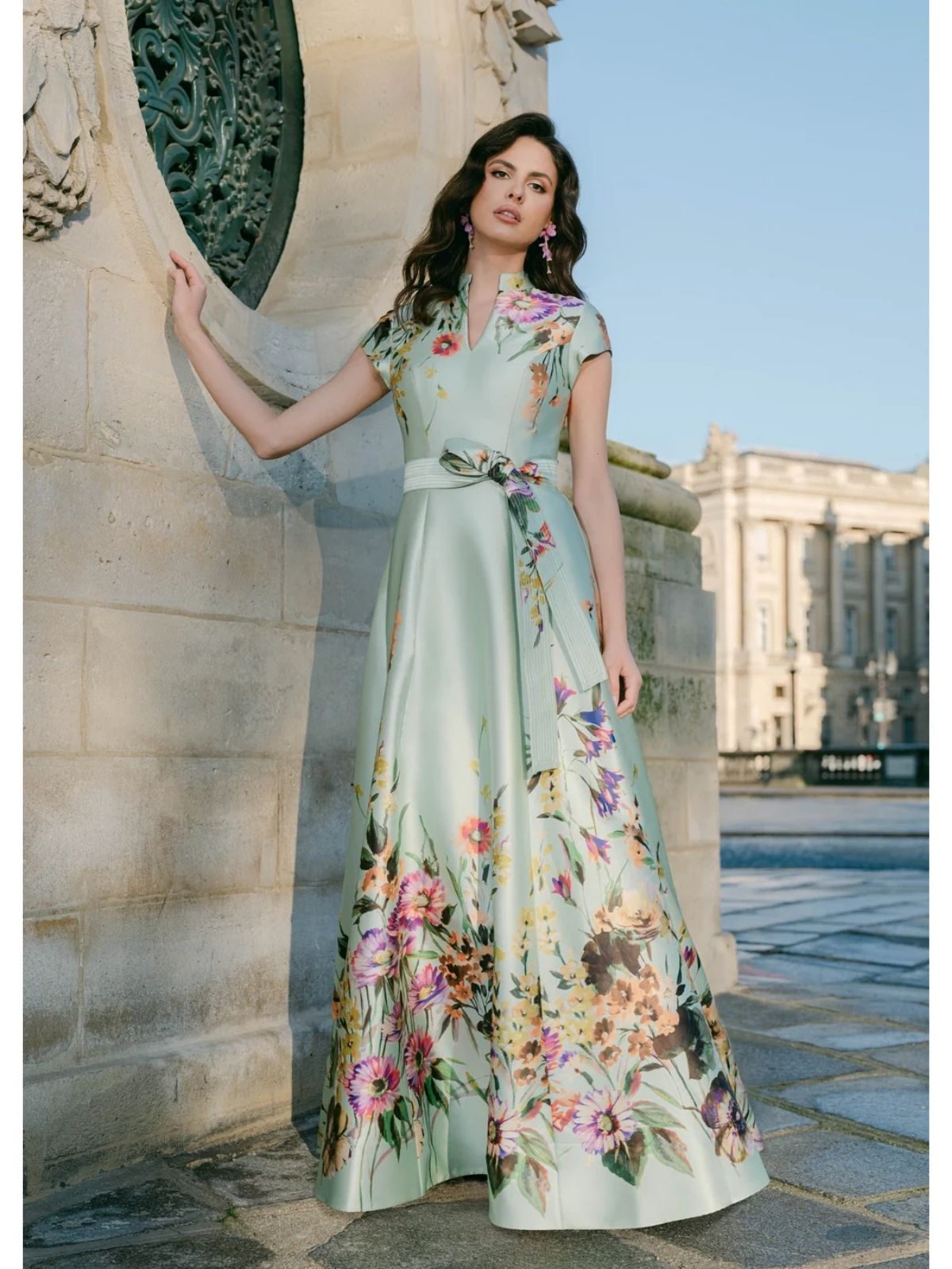 Honfleur Watercolor Gown