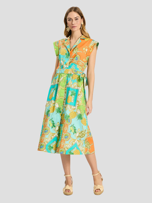 71131-Paige Positano Cotton Shirtdress
