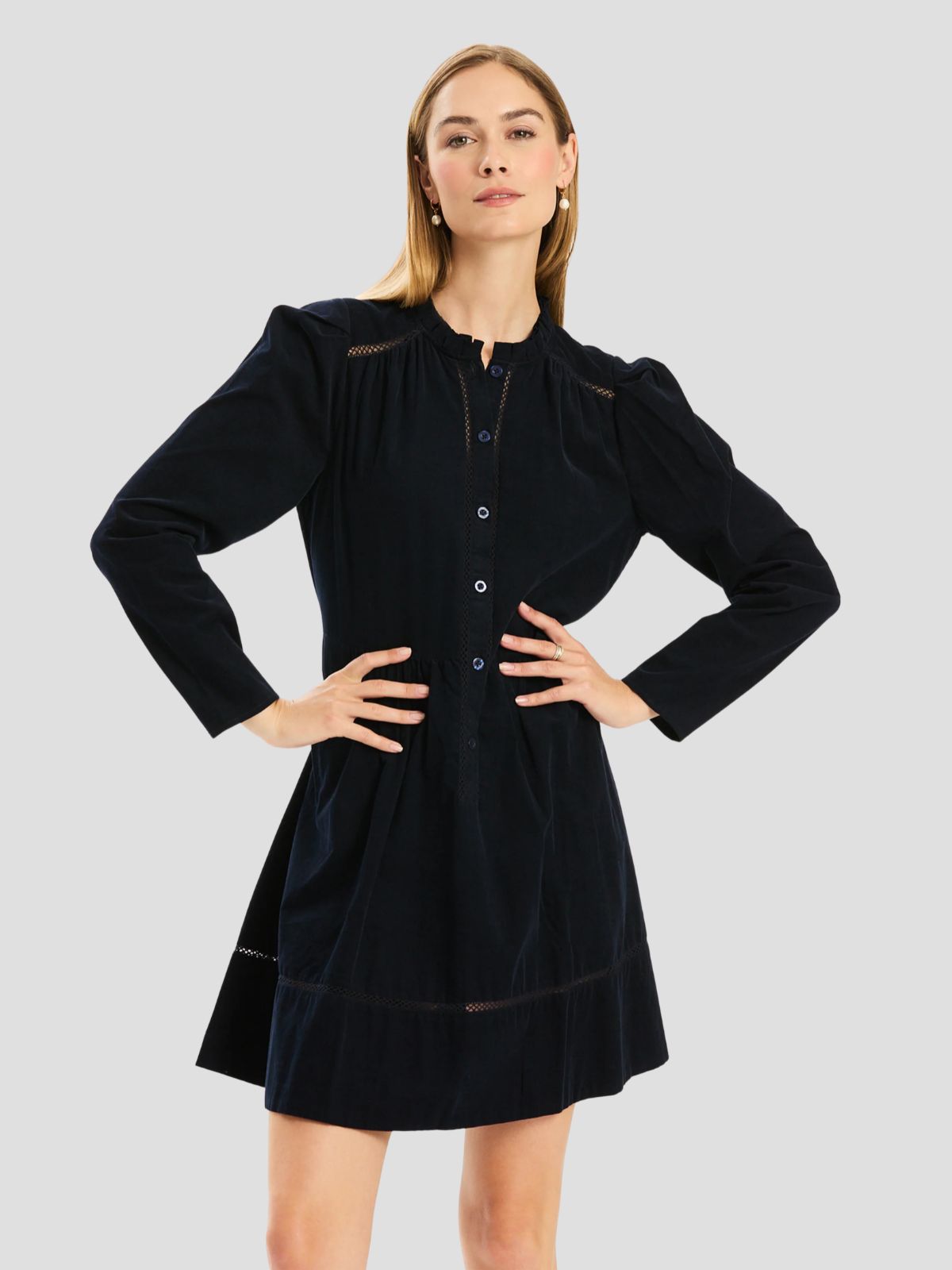 Lonnie Pinwhale Corduroy Dress