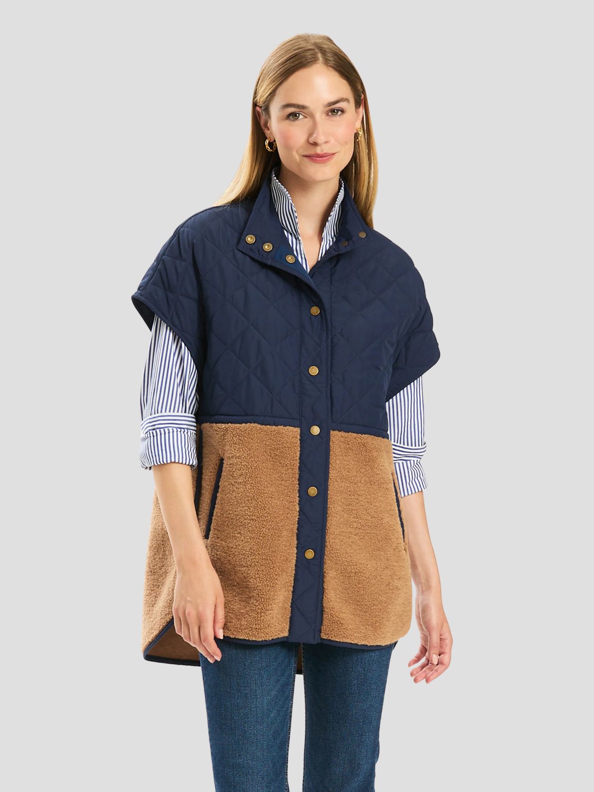 Cassidy Quilted Shearling Shirt