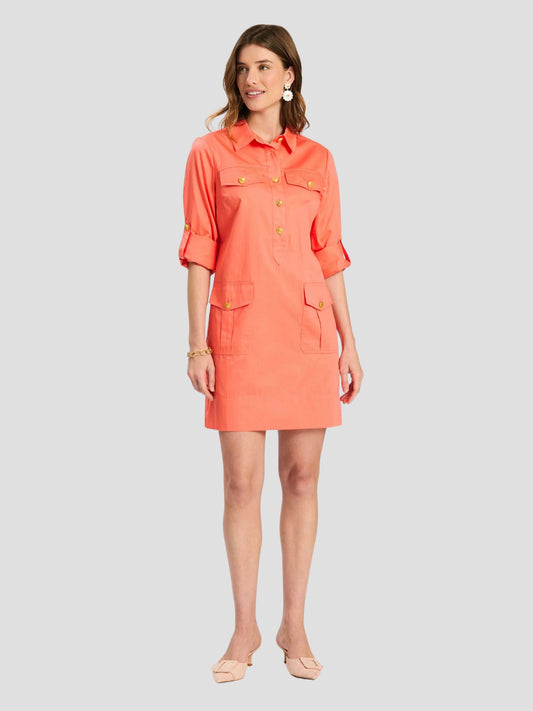 72001-Rory Dress in Seahorse