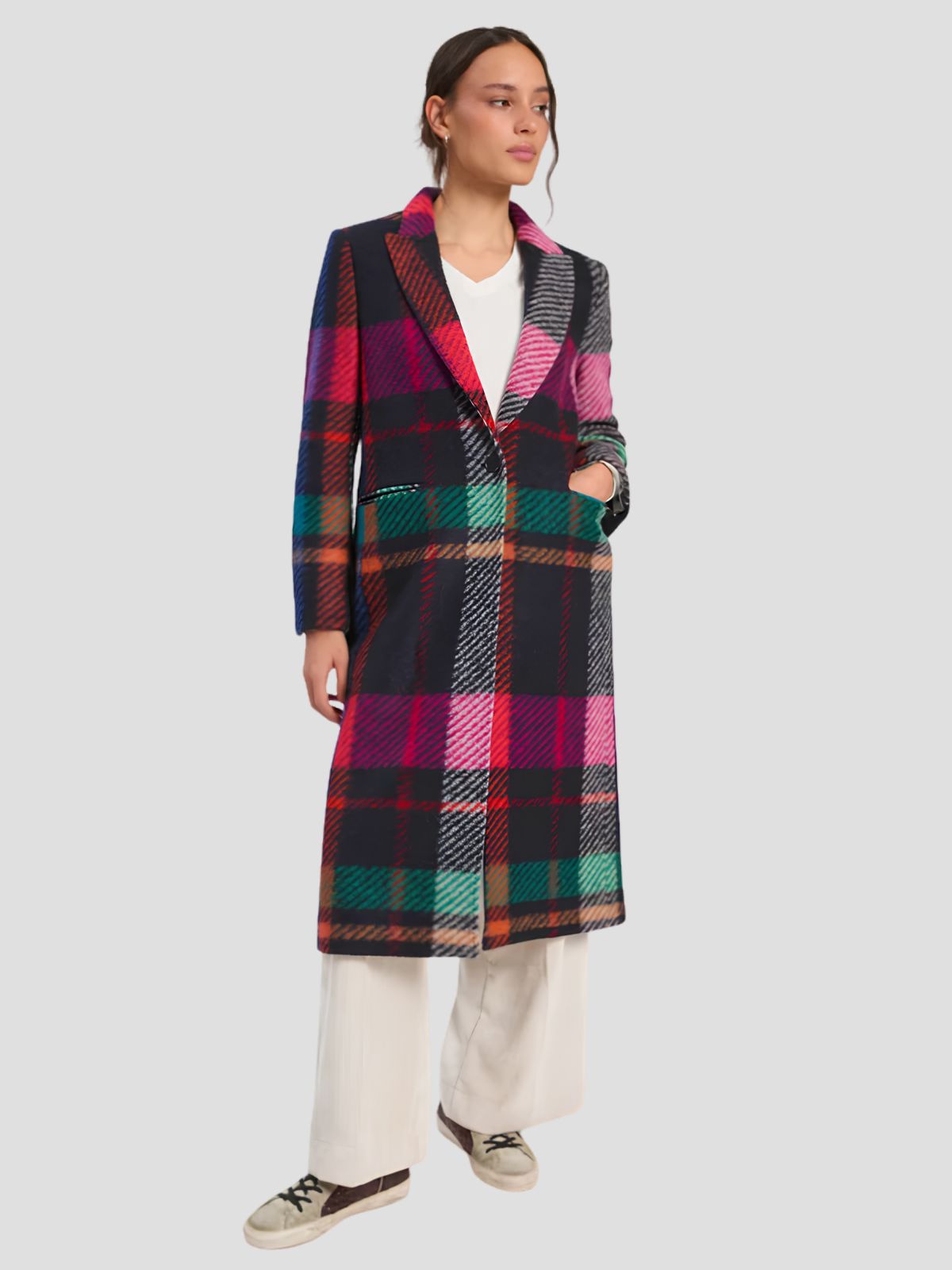 Vilagallo #34102 Pietra Wool Coat