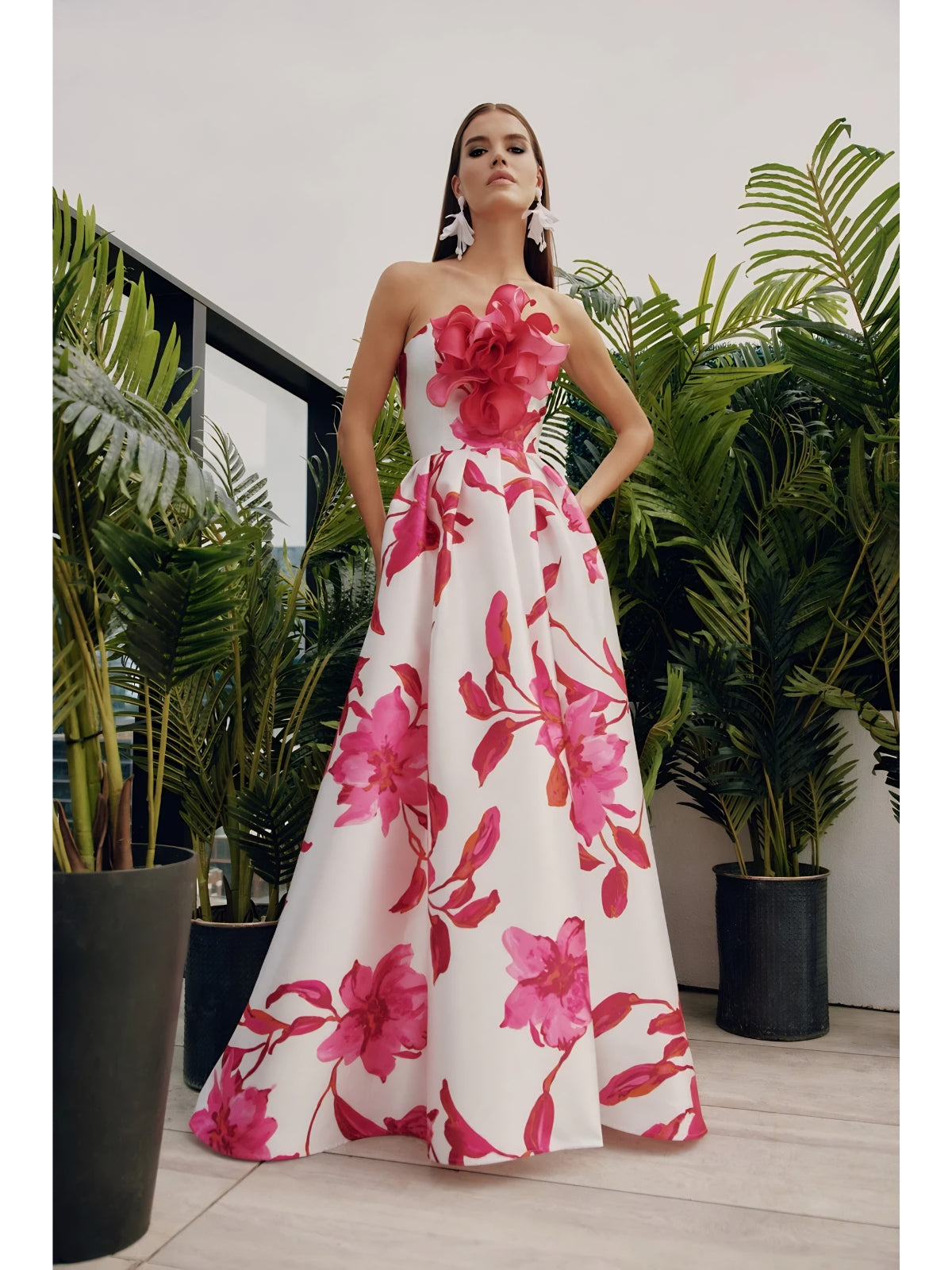 Strapless Gown