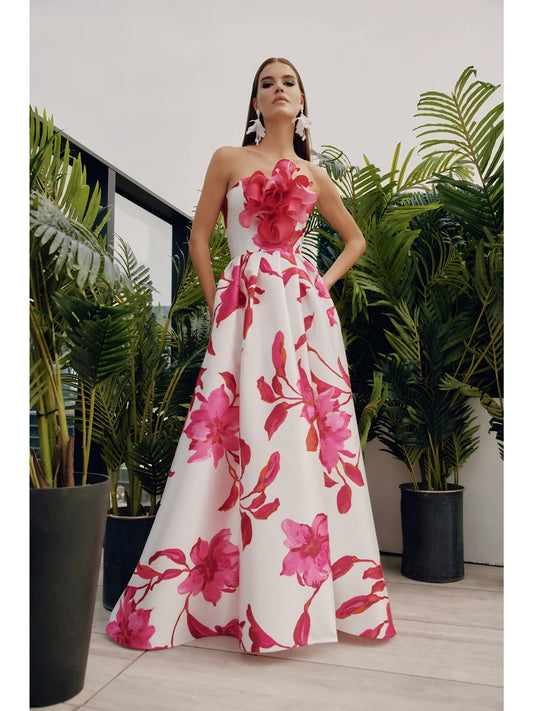 Strapless Gown