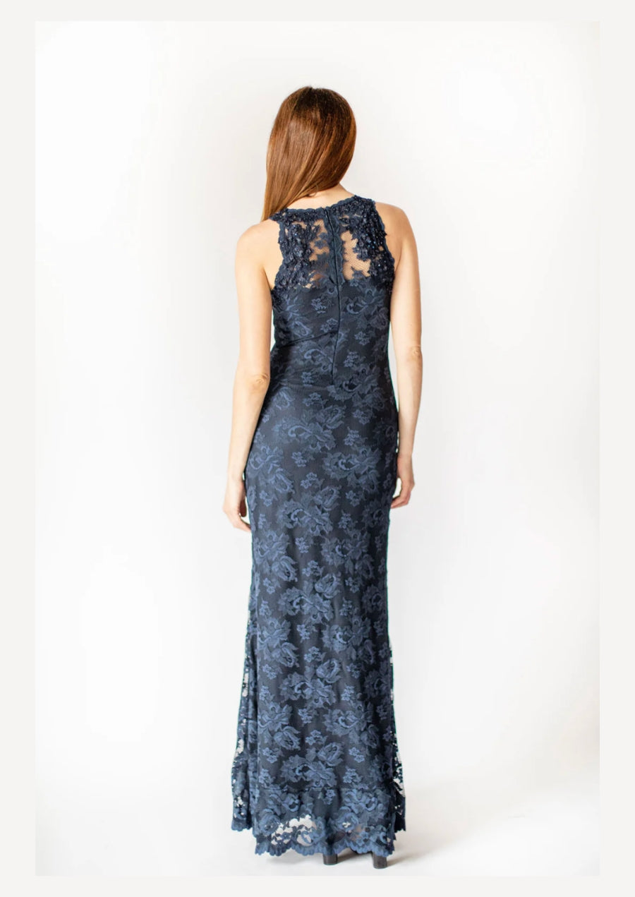 Lace Elegance Sheath Gown