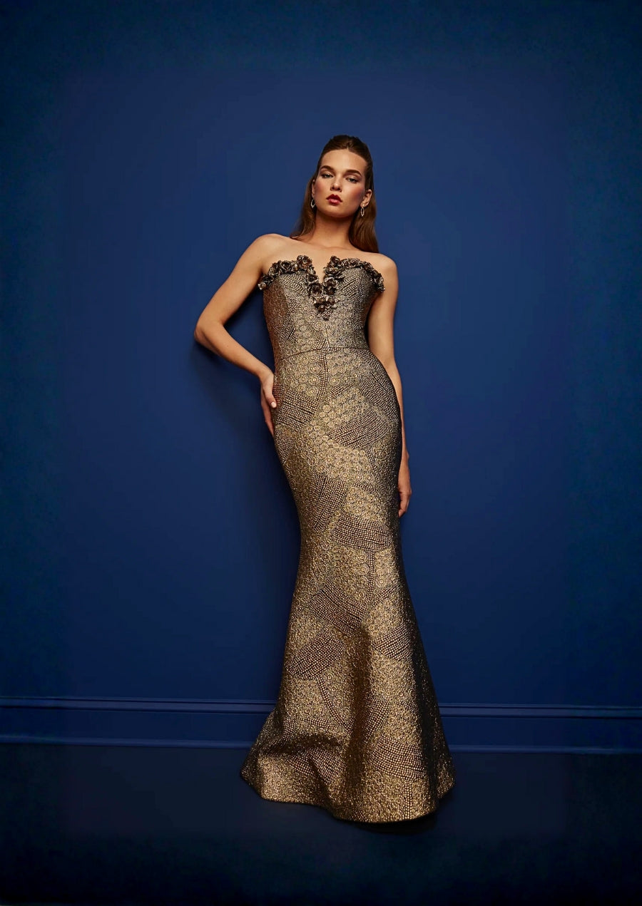Hudson Gold Gown