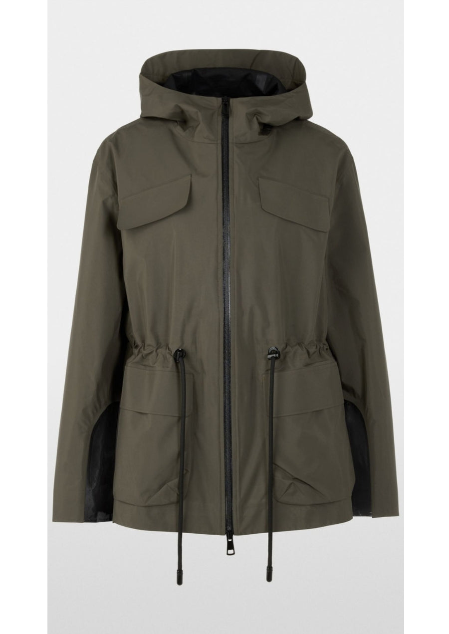 Outdoor Jacket with Drawstring