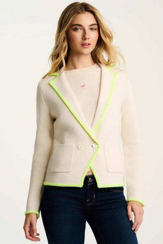 Stitchy Mix Blazer
