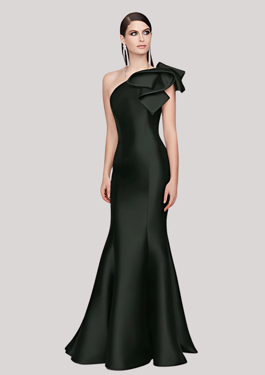 One-Shoulder Gown