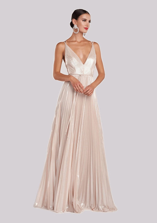 Ace Gown in Foil Chiffon