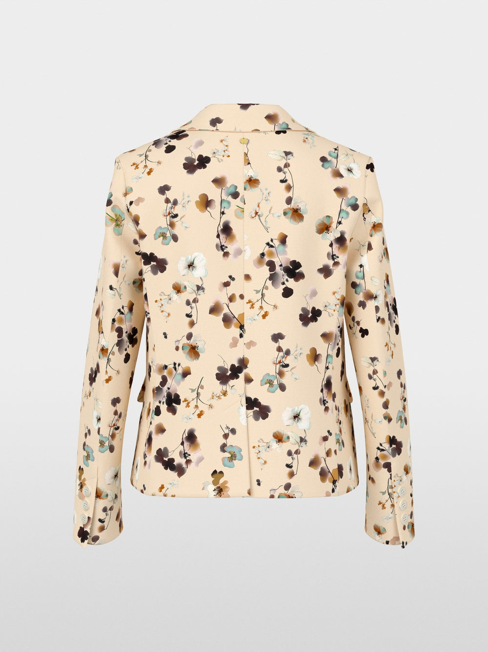 Marc Cain #BC3414W51 Fitted Floral Print Blazer