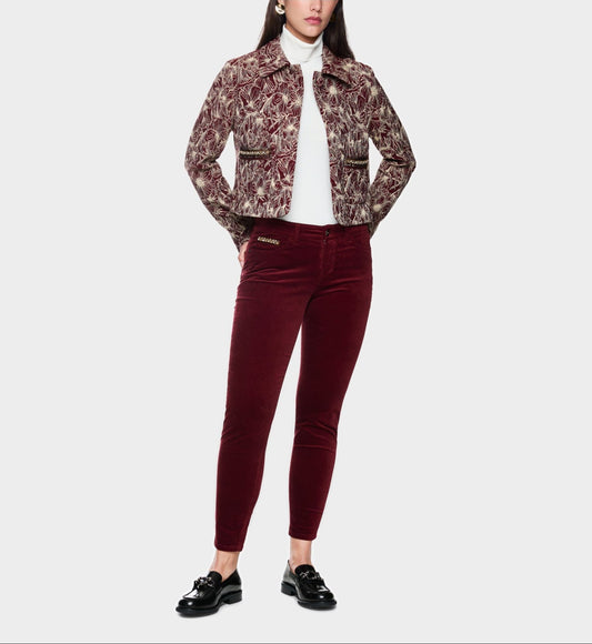 SILVI Low Waist Slim Fit Trousers