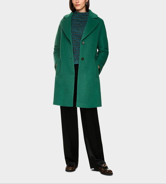 Wide Coat in Alpaca Wool Blend