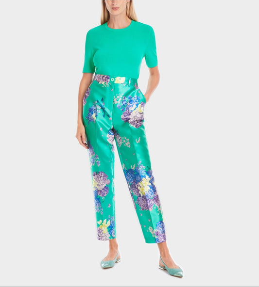 FORDON Printed High-Waist Trousers - SALE