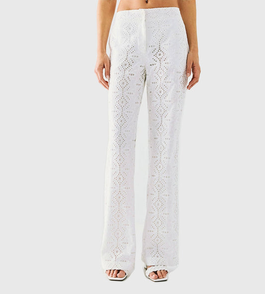 Broderie Pants with Sequins - SALE
