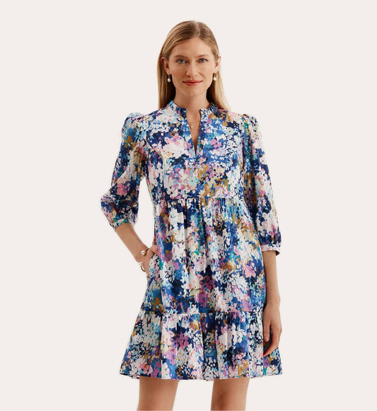 Karlie Cotton Bursting Flowers Dress - SALE