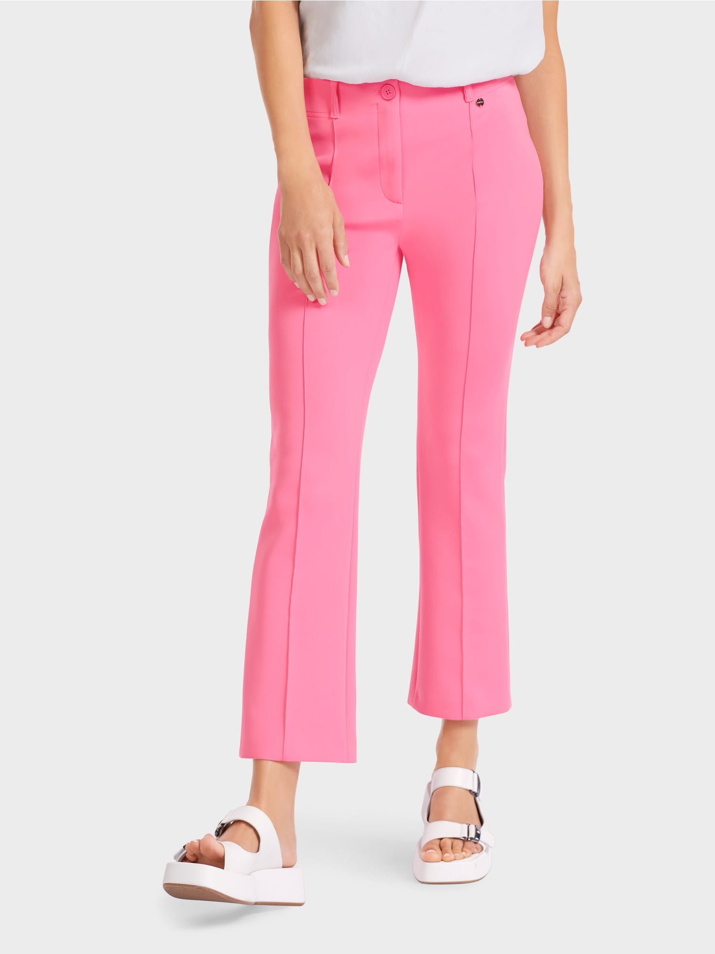 Classic Pants with Pressed Creases - SALE